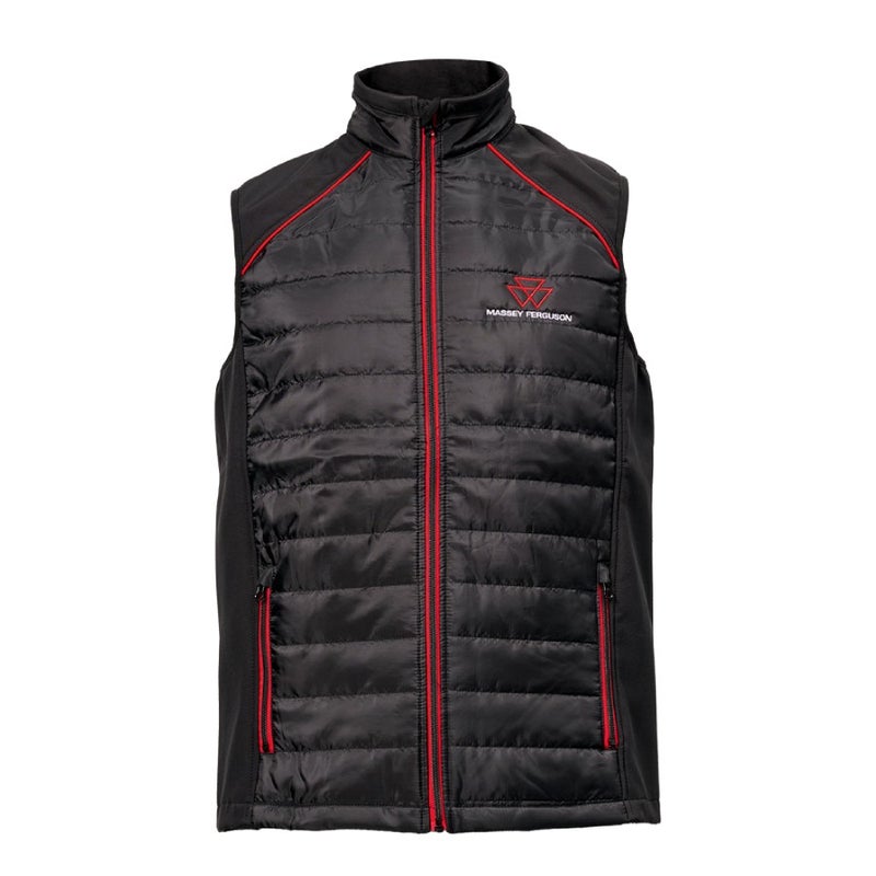 MF Unisex Black Sleeveless Gilet