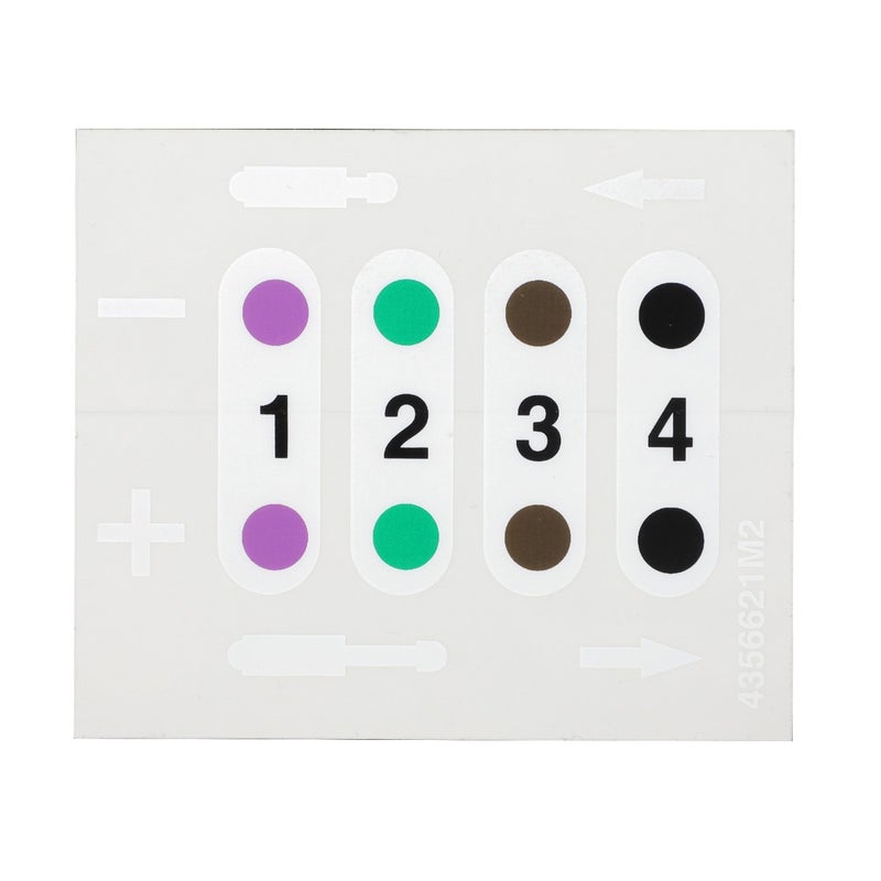 Decal, Hydraulic Controls — MF-4356621M2
