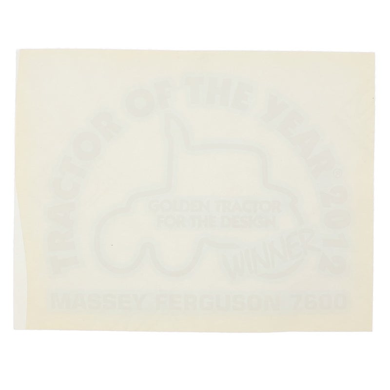 DECAL — MF-4381910M1