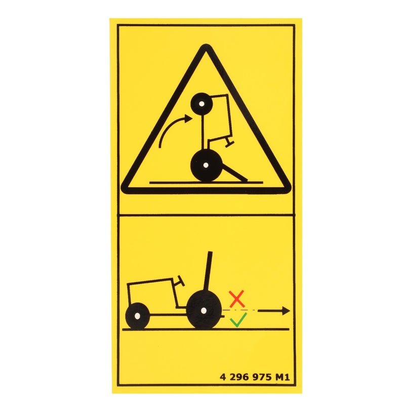 Decal, Safety — MF-4296975M1