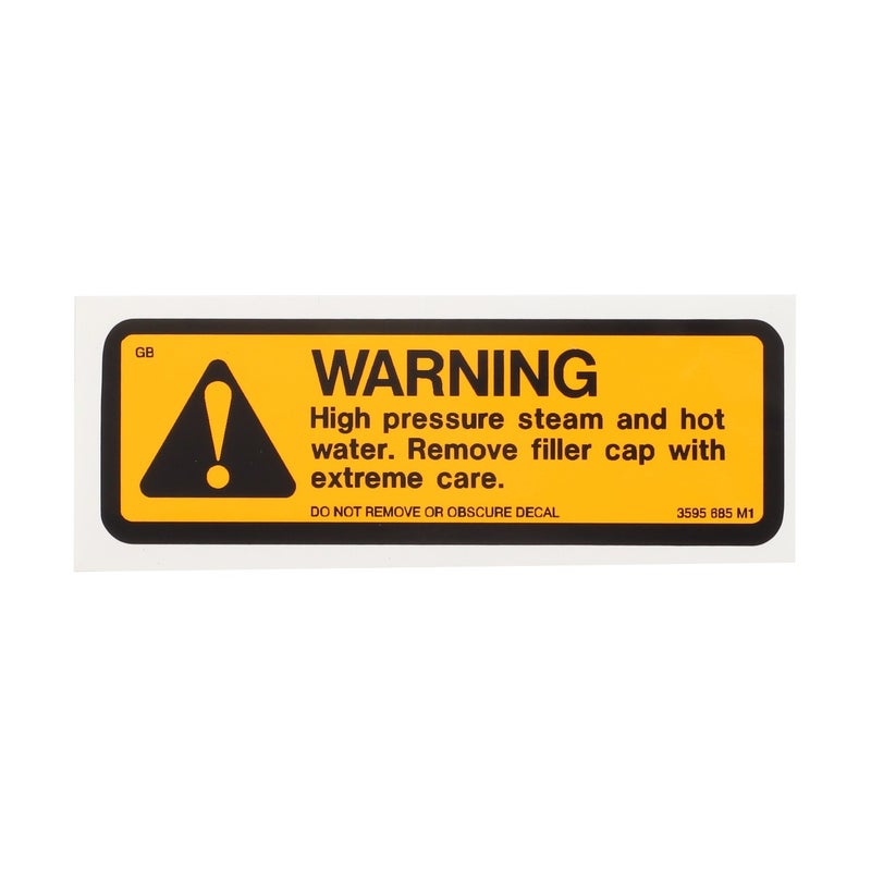 Decal, Safety — MF-3595685M1
