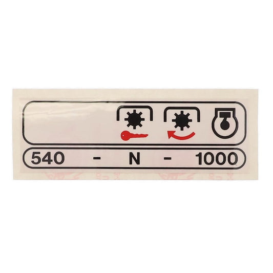 DECAL — MF-3612119M1