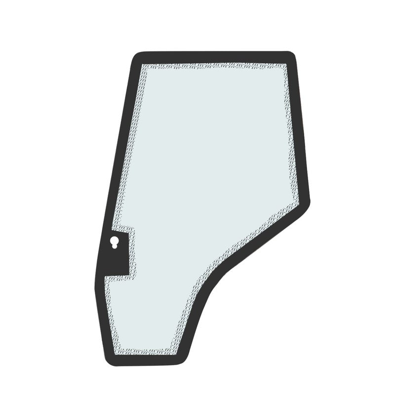 Glass, Left (The Appropriate Safety Decals Must Be Ordered And Fitted) — MF-3804659M1