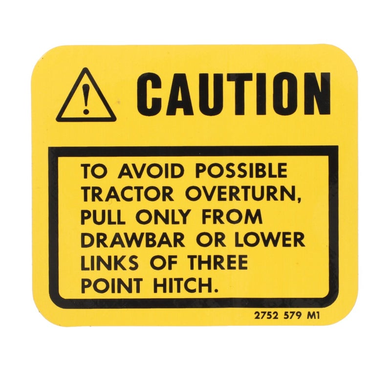 Safety Decal — MF-2752579M1