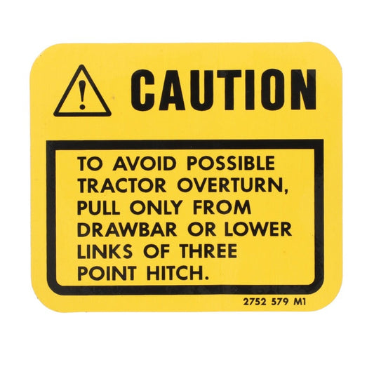 Safety Decal — MF-2752579M1