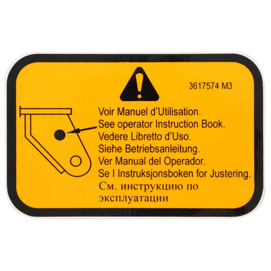 DECAL — MF-3617574M3