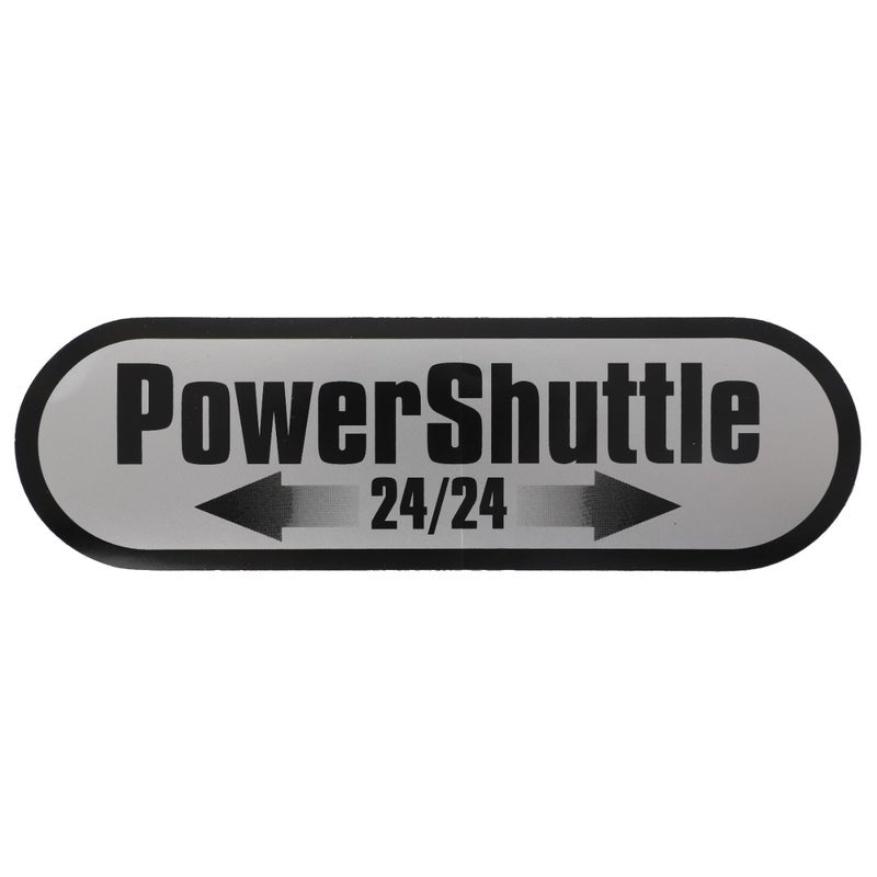 Decal, Power Shuttle — MF-3818550M1
