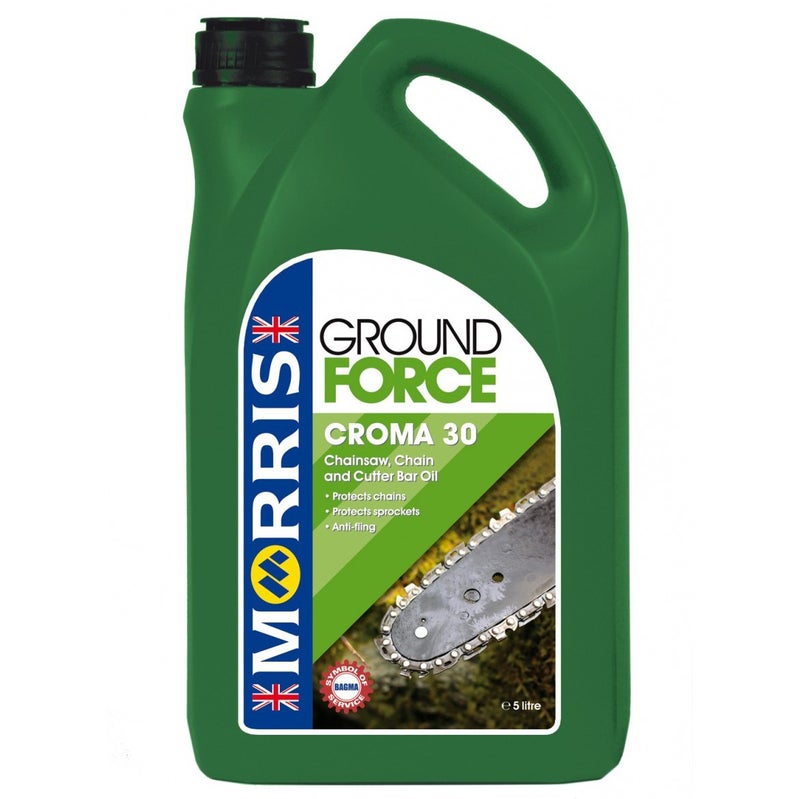 Morris Lubricants Ground Force Croma 30 Chainsaw And Cutter Bar Oil 5L — MF-VACC3229