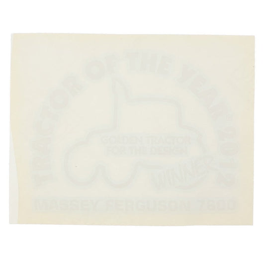 DECAL — MF-4381910M1
