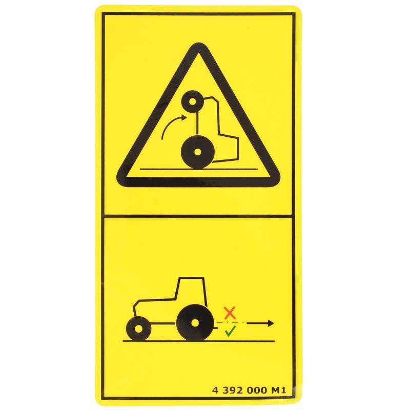 Decal, Safety — MF-4392000M1