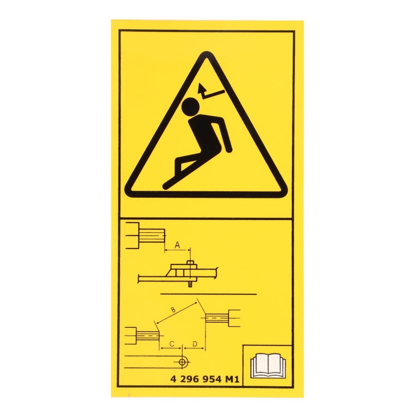 Decal, Safety — MF-4296954M1