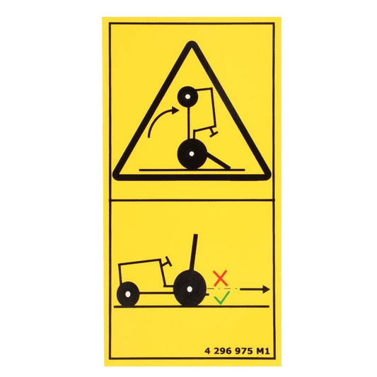 Decal, Safety — MF-4296975M1