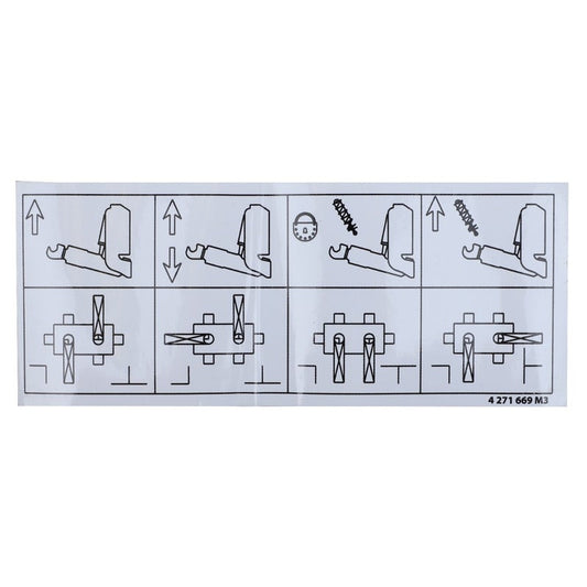 Decal, Front Linkage — MF-4271669M3